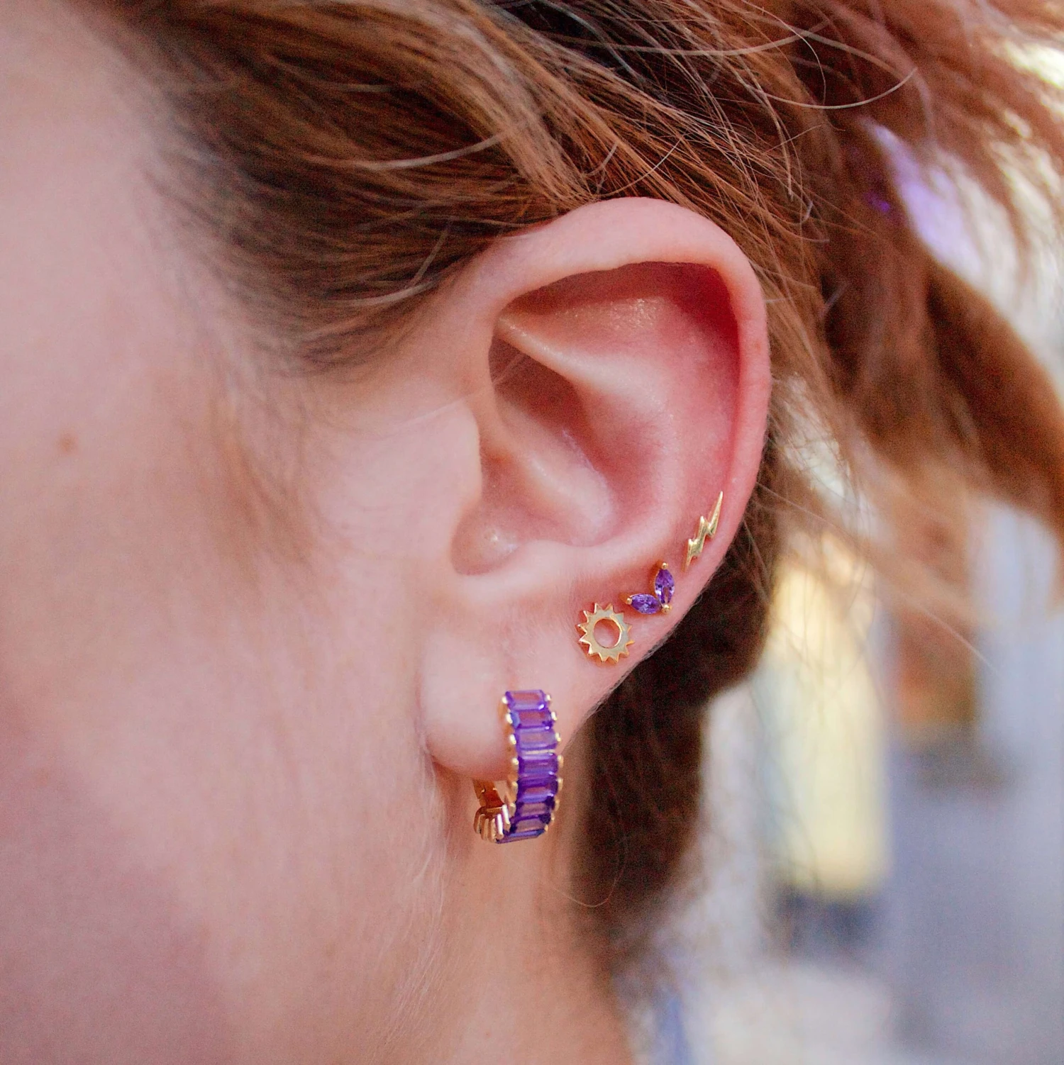 Pendientes Cleo · 4 Colores 2 Pendientes Cleo · 4 Colores - Imagen 2