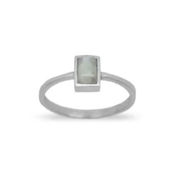 Anillo Tótem -Alvent Joyas Tienda ANILLO QUADRUM PIEDRA LUNA ALVENT