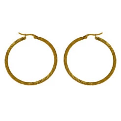 Aros Curly · 3 Tamaños -Alvent Joyas Tienda AROS CURLY GRANDES ALVENT