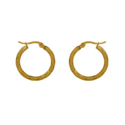 Aros Curly · 3 Tamaños -Alvent Joyas Tienda AROS CURLY PEQUENOS ALVENT