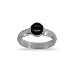 Anillo Amuleto -Alvent Joyas Tienda Anillo amuleto negro plata