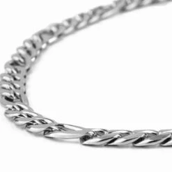 Collar Link -Alvent Joyas Tienda COLLAR ESLABONES ACERO DETALLE ALVENT