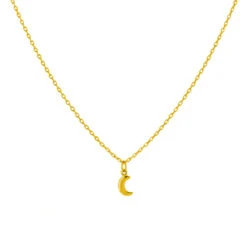 Collar Luna -Alvent Joyas Tienda COLLAR LUNA ORO ALVENT