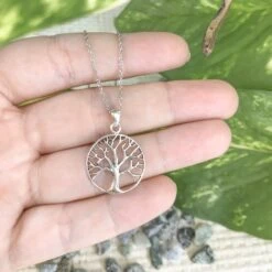 Collar Árbol De La Vida - XL -Alvent Joyas Tienda COLLARARBOLDELAVIDA MANO