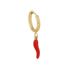 Aros Click&Charm Cornicello -Alvent Joyas Tienda CONICIELLOOROINDIV