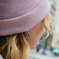 Aros Mini Click Basic · Acero -Alvent Joyas Tienda DSC 0278