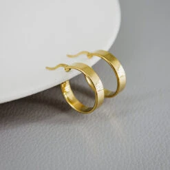 Aros Planos · Acero -Alvent Joyas Tienda DSC 0302