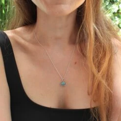 Collar Trisu · 3 Piedras -Alvent Joyas Tienda IMG 6045