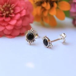 Pendientes Etram · 2 Piedras -Alvent Joyas Tienda IMG 6226