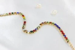 Pulsera Tenis Circonitas Colores -Alvent Joyas Tienda IMG 7269