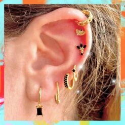 Pendientes Abanico · 2 Colores -Alvent Joyas Tienda MilaPavoRealCurl 73e7a3b8 6a5e 40d8 a44f 0bb80825081d