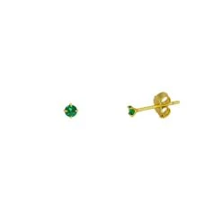 Pendientes Amelie · 5 Colores -Alvent Joyas Tienda PENDIENTE ESMERALDA ORO ALVENT