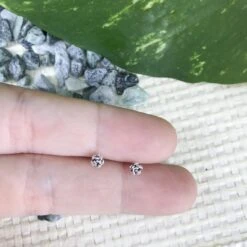 Pendientes Rosa Mini -Alvent Joyas Tienda PENDIENTESROSAMINI ED