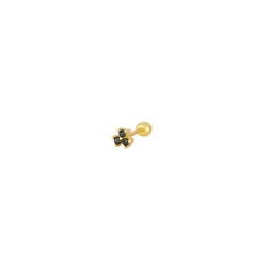 Piercing Nadia · 3 Piedras -Alvent Joyas Tienda PIERCING ADINA BLACK ALVENT