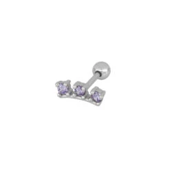 Piercing Carol -Alvent Joyas Tienda PIERCING LINUM LILA PLATA 245eb060 0c10 476f 96eb 6fc0cad6aee5