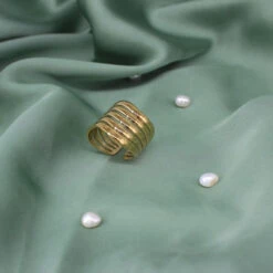 Anillo Waves Ajustable -Alvent Joyas Tienda WAVES OR WEB