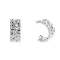 Aros Cuore -Alvent Joyas Tienda aros corazones plata