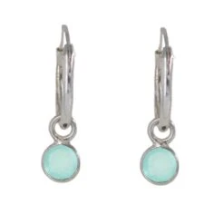 Aros Mineral · 5 Piedras -Alvent Joyas Tienda arosaguamarinapar