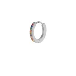 Aros Click Rainbow · Acero -Alvent Joyas Tienda arosclickrainbowplata 17c50ed3 65d3 4bed b09b a0b440f8a649