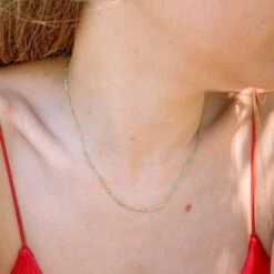 Collar Tropic · 6 Colores A Elegir -Alvent Joyas Tienda collar tropic azul 6b111e68 4724 4bd4 bdf4 0f990397c842