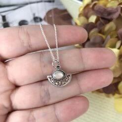 Collar Trisu · 3 Piedras -Alvent Joyas Tienda collarmediomandalanacar