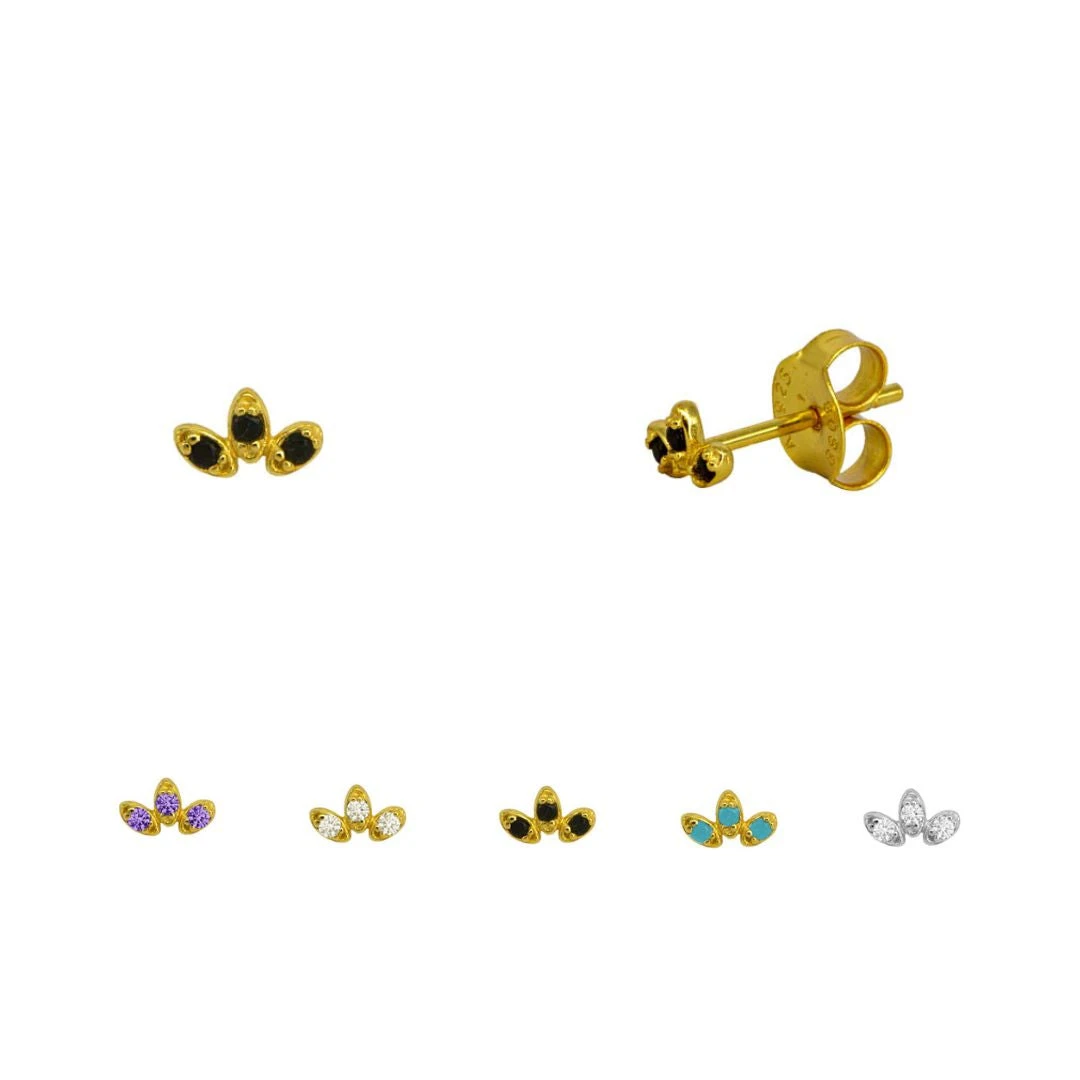 Pendiente Laia · 4 Piedras 1 Pendiente Laia · 4 Piedras