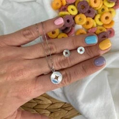 Collar Rosa De Los Vientos -Alvent Joyas Tienda rosa