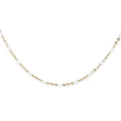 Collar Tropic · 6 Colores A Elegir -Alvent Joyas Tienda tropic blanco