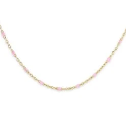 Collar Tropic · 6 Colores A Elegir -Alvent Joyas Tienda tropic rosa